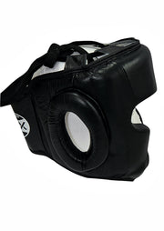 APEX Premium Leather Headguard  - Black