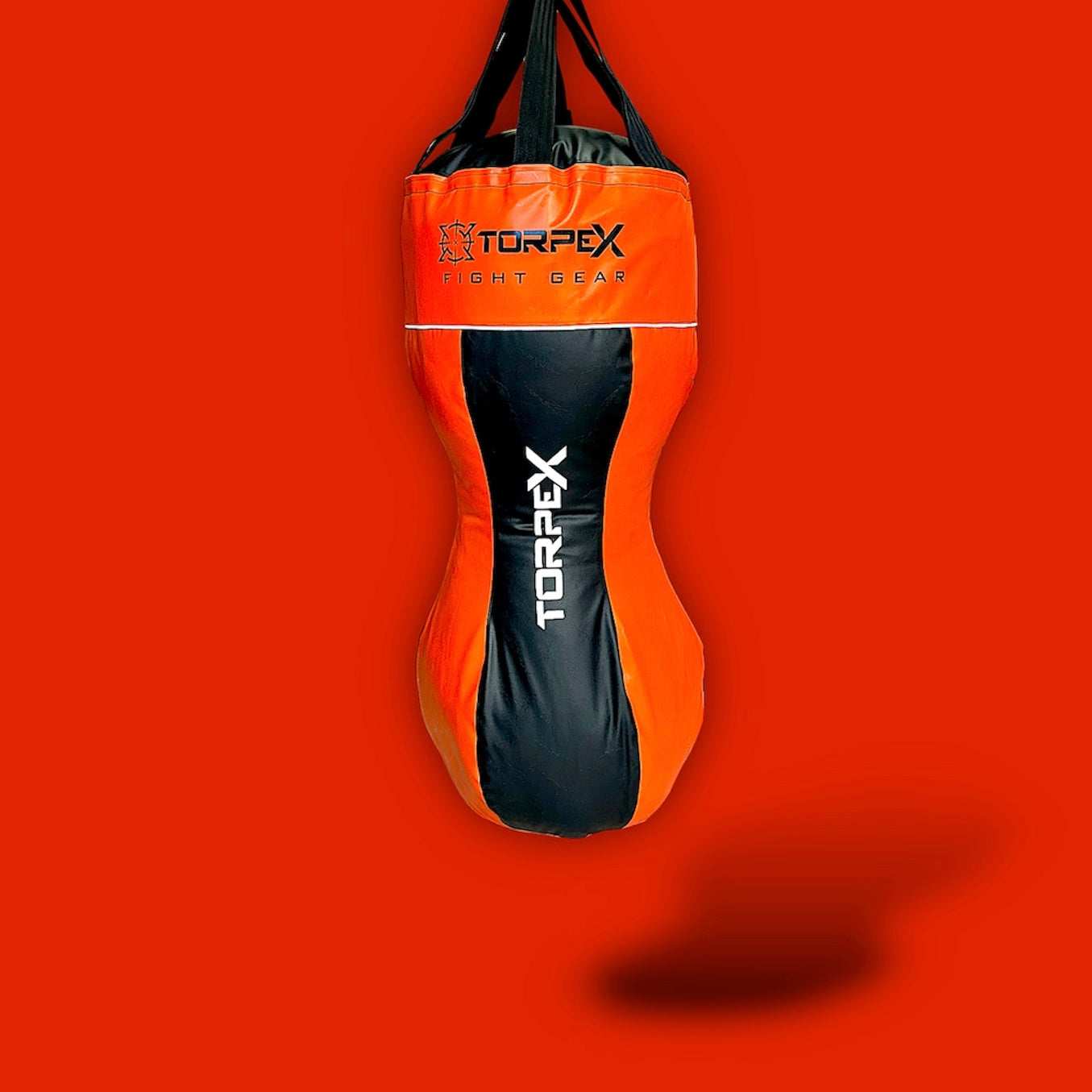Handak Torpex Double Curved Hanging Punch Bag - Orange – Torpex Sports