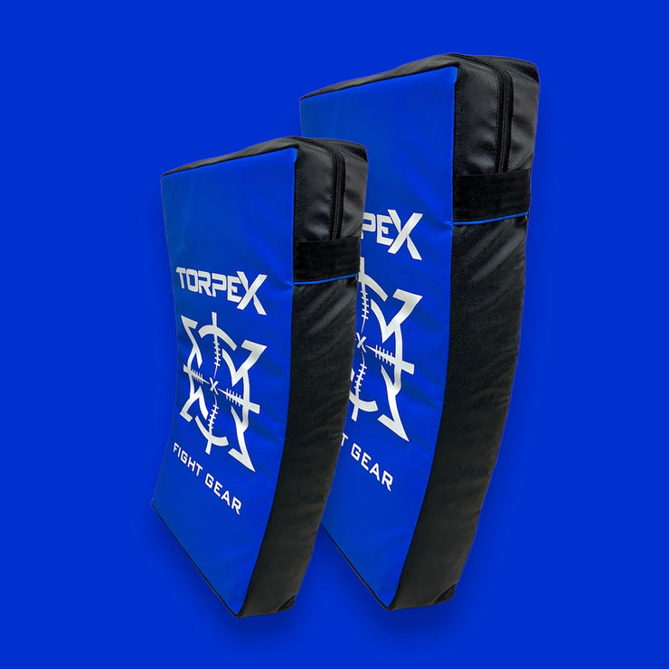 Curved Kick Shield - Blue