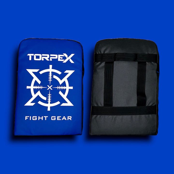 Flat Kick Shield - Blue – Torpex Sports