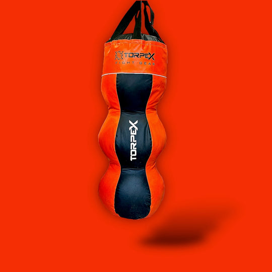 Triple Curved Hanging Punch Bag - Orange – Torpex Sports