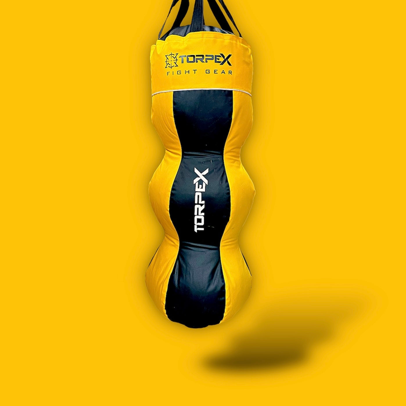 Triple Curved Hanging Punch Bag - Yellow – Torpex Sports