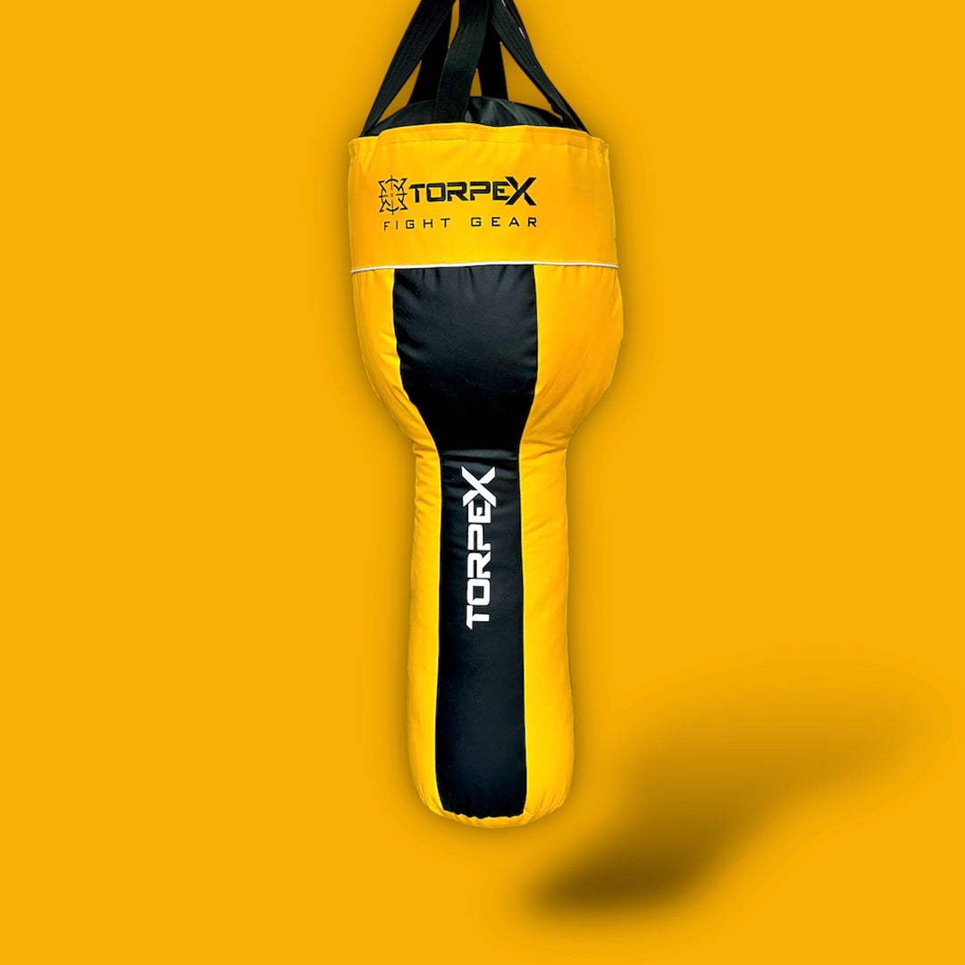 Handak Torpex Uppercut Hanging Punch Bag - Yellow – Torpex Sports