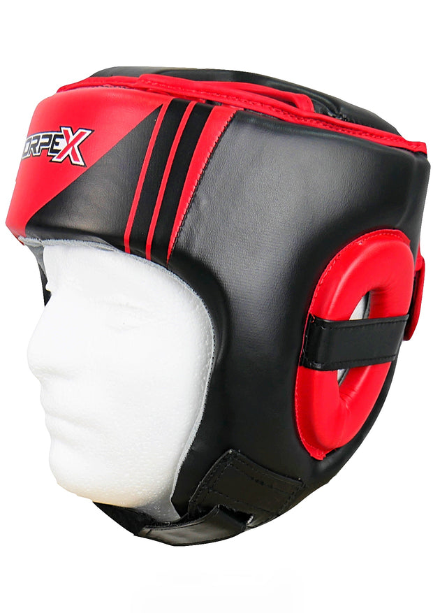 Elite Boxing Headguard - Black/Red