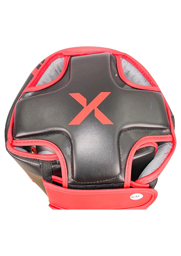 Elite Boxing Headguard - Black/Red