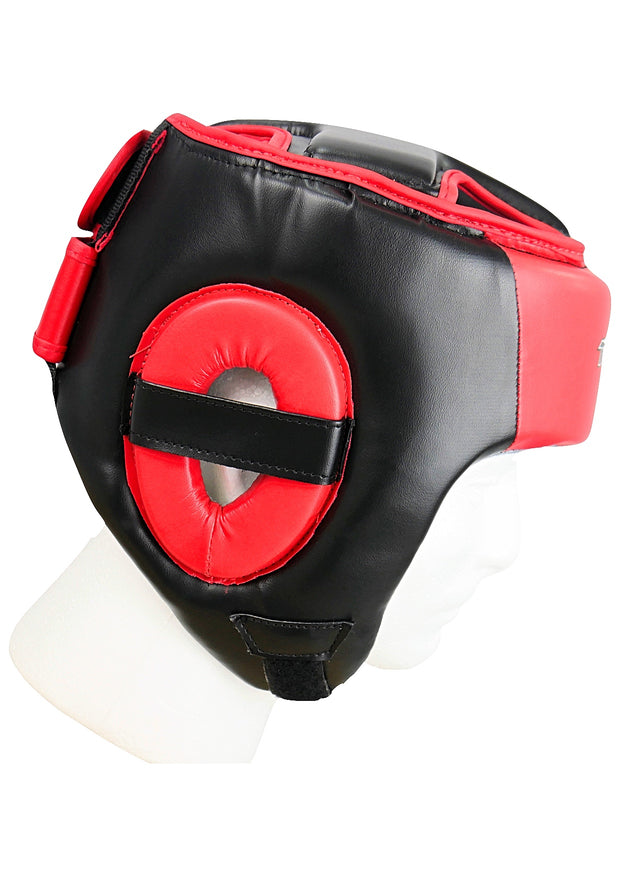 Elite Boxing Headguard - Black/Red