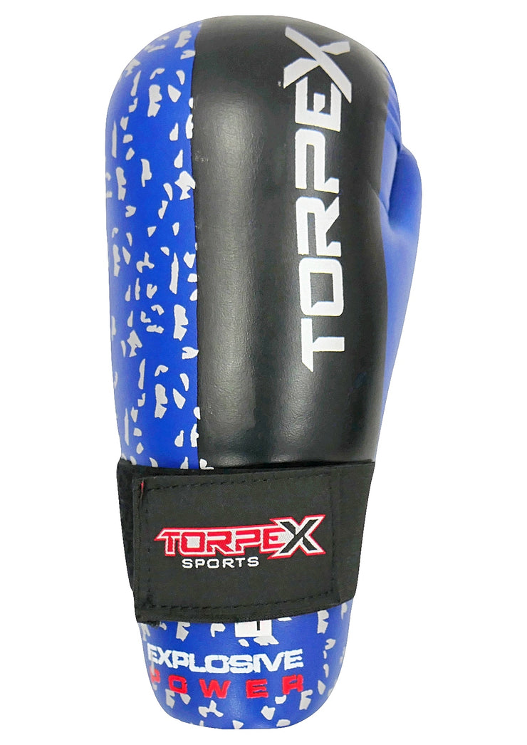 TX Contender Semi Contact Gloves - Blue