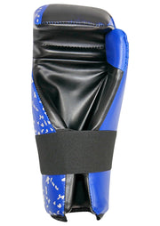 TX Contender Semi Contact Gloves - Blue