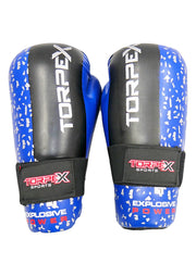 TX Contender Semi Contact Gloves - Blue