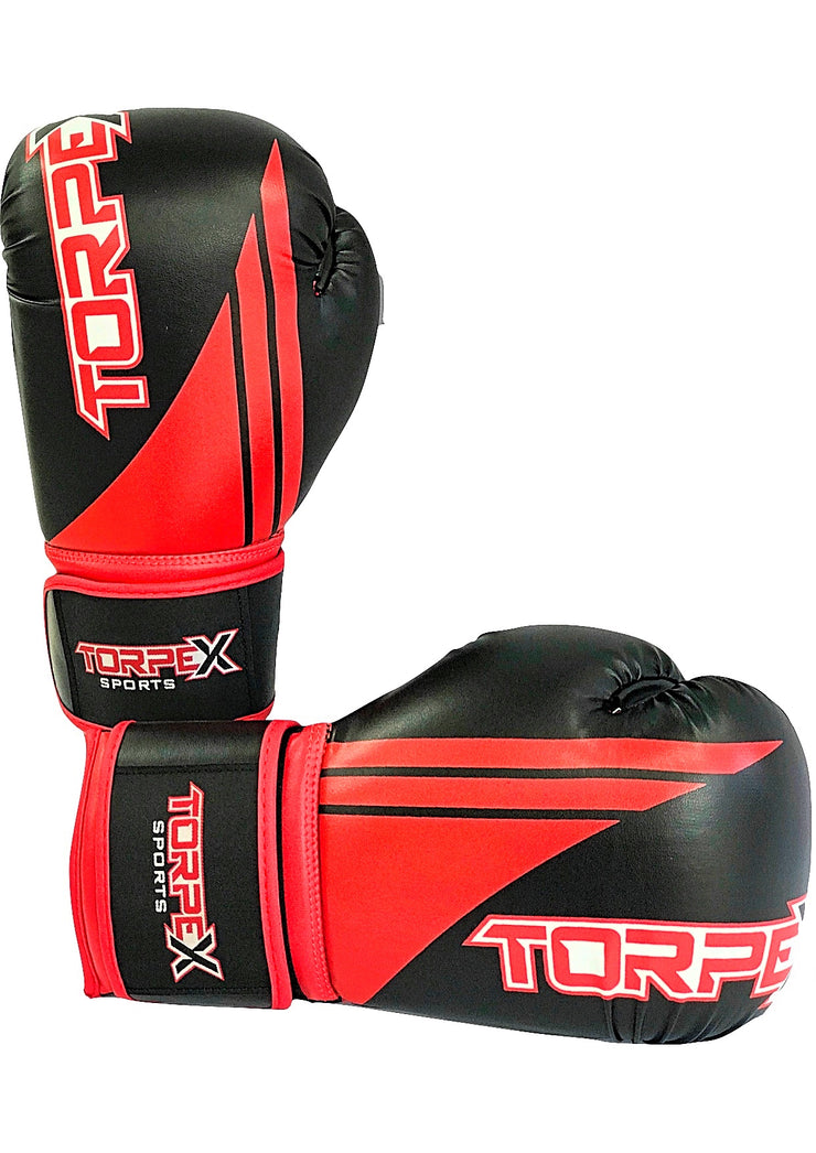 Elite Boxing Gloves - Black/Red