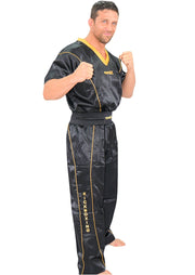 Black/Gold Kickboxing Uniform