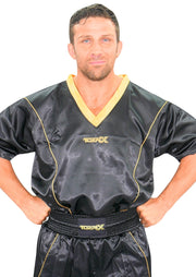 Black/Gold Kickboxing Uniform