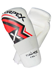 Lightning Semi Contact Gloves - White