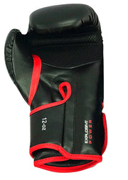 Elite Boxing Gloves - Black/Red
