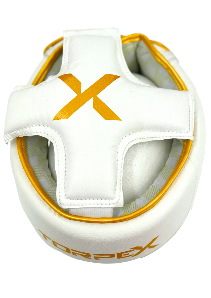 SignatureGold Headguard - White