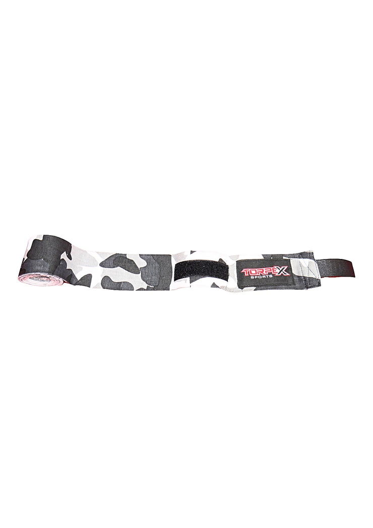 Black/White/Grey Camo Handwraps 4.5m