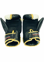 Black, White & Gold Bag Gloves