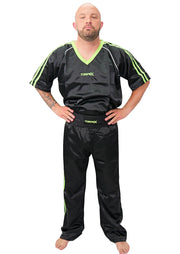 Black/Green Kickboxing Uniform