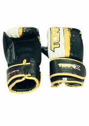 Black, White & Gold Bag Gloves