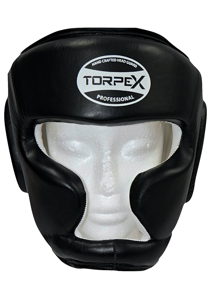 APEX Premium Leather Headguard  - Black