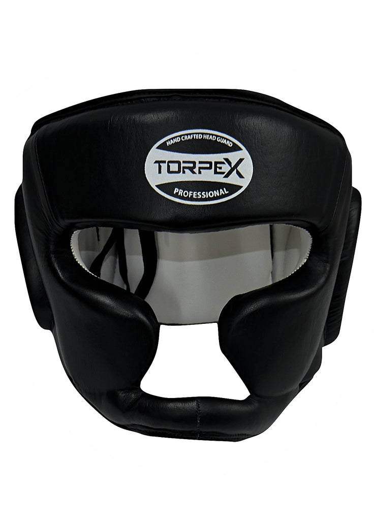 APEX Premium Leather Headguard  - Black