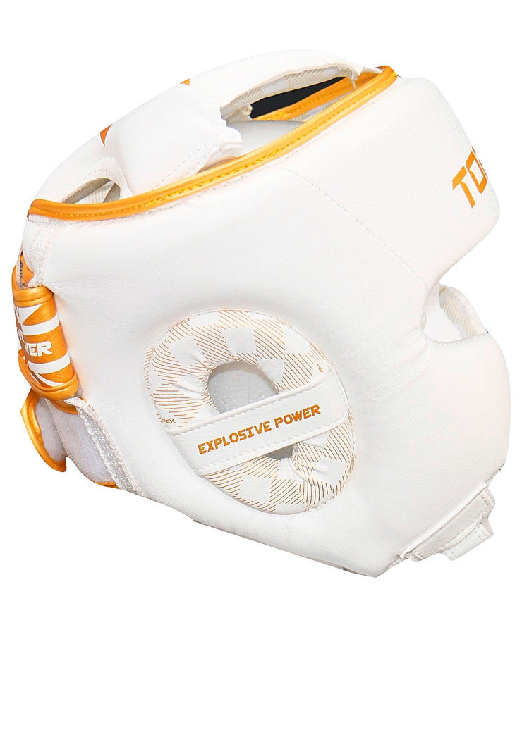 SignatureGold Headguard - White