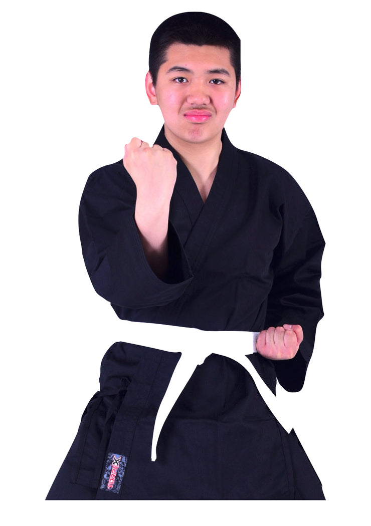 Black Karate Uniform 9oz