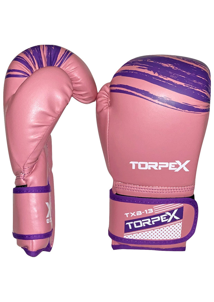 Essential Boxing Gloves - Pink/Purple