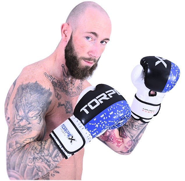 TX Contender Boxing Gloves - Blue