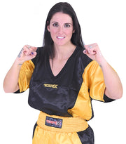 Black/Gold Kickboxing Uniform