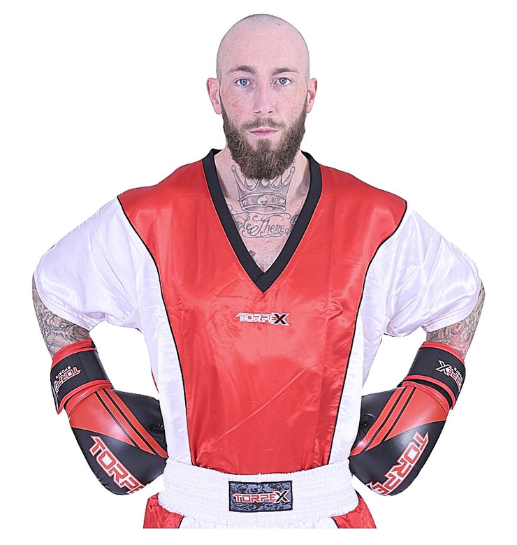 Red/White Kickboxing Uniform