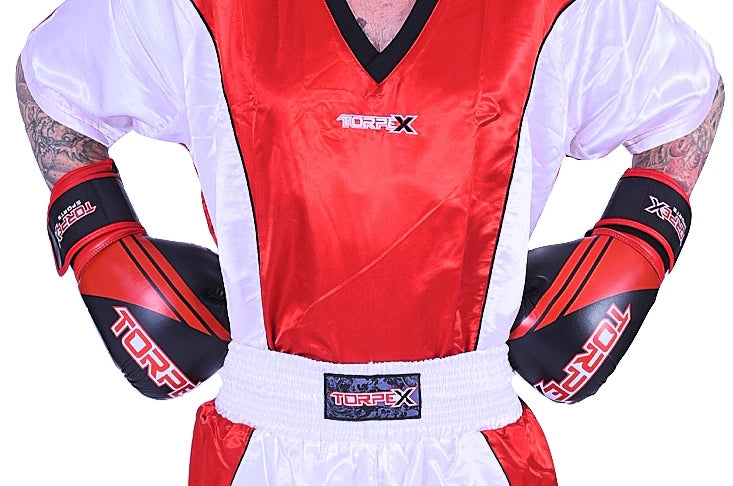 Elite Boxing Gloves - Black/Red