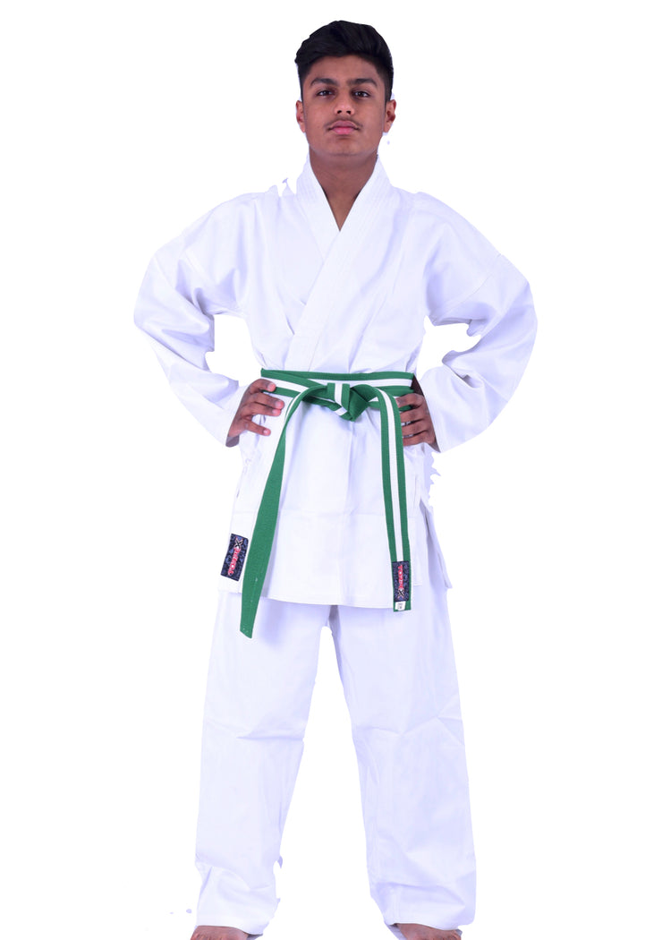 White Karate Uniform 9oz (Big&Large)